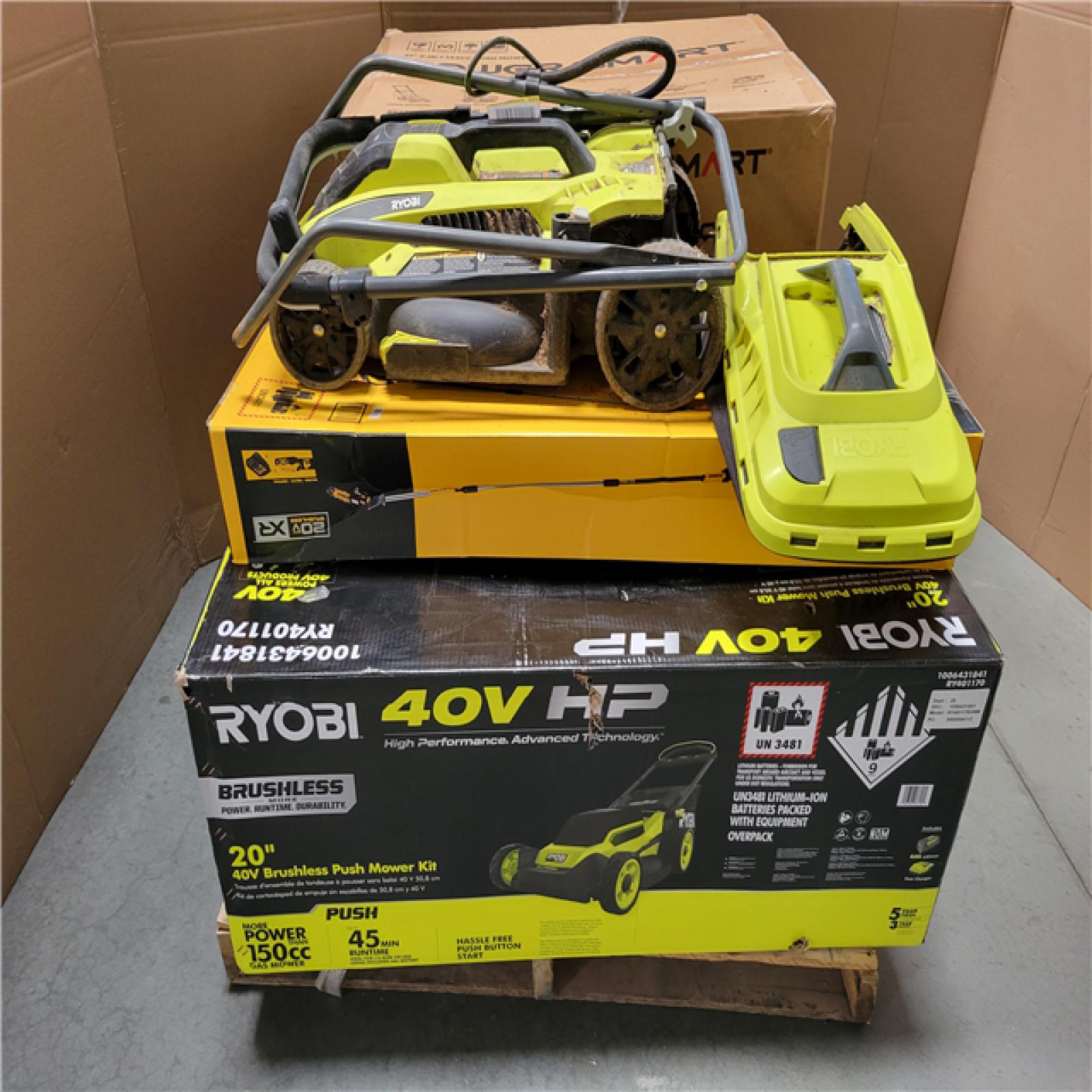 CALIFORNIA AS-IS OUTDOOR POWER EQUIPMENT