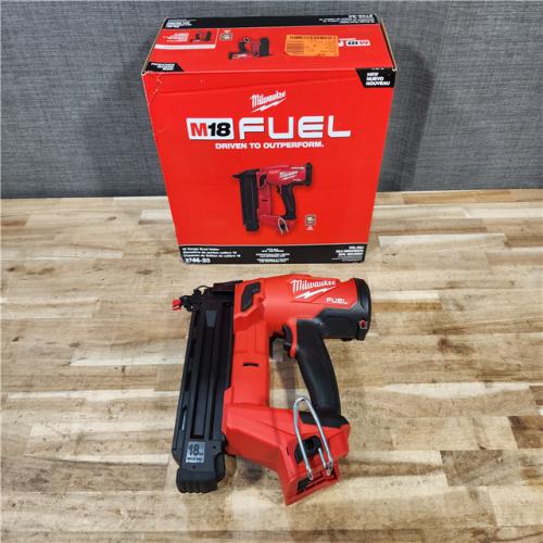 HOUSTON LOCATION - AS-IS (APPEARS LIKE NEW) Milwaukee FUEL 18-Volt Lithium-Ion Brushless Cordless Gen II 18-Gauge Brad Nailer (Tool-Only)