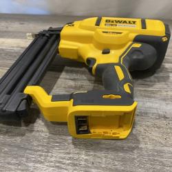AS-IS DEWALT 20V MAX XR Lithium-Ion Electric Cordless 18-Gauge Brad Nailer (Tool Only)