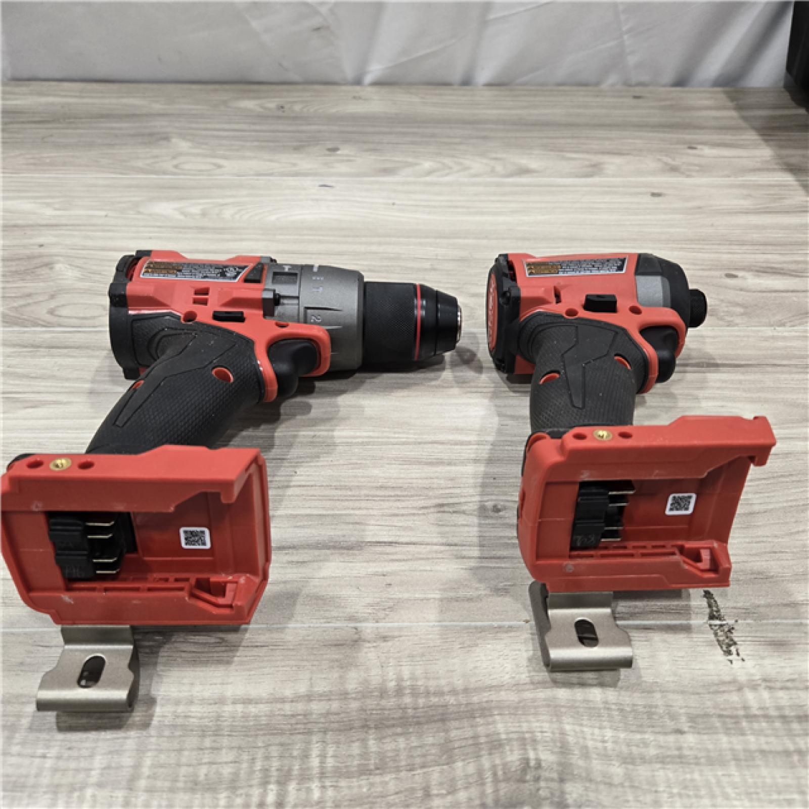 AS-IS MILWAUKEE FUEL 18V Cordless Hammer Drill and Impact Driver Combo Kit