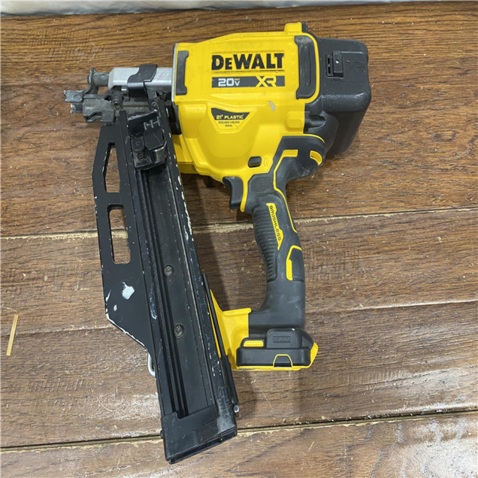 AS-IS DEWALT 20-Volt 21° Cordless Framing Nailer (Tool-Only)