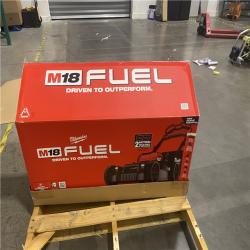 Dallas Location - As-Is Milwaukee 18 FUEL 21 Self-Propelled Dual Battery Mower Kit