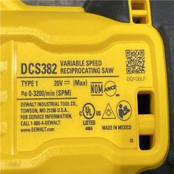 AS-IS DEWALT 20V MAX Cordless Brushless Reciprocating Saw (Tool Only)