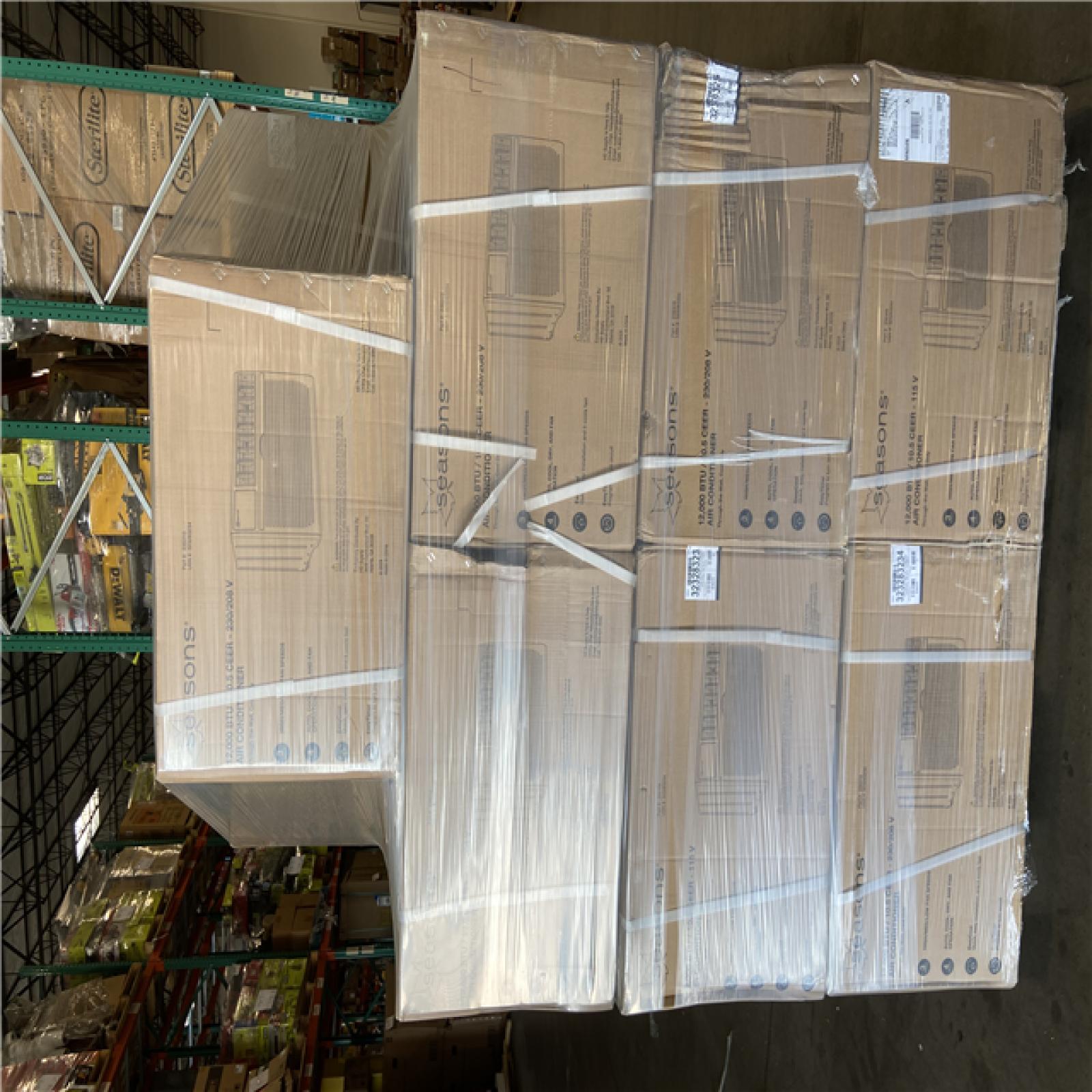 DALLAS LOCATION - Seasons 12 000 BTU 230/208-Volt Through-The-Wall Cool-Only Air Conditioner (15 UNITS)