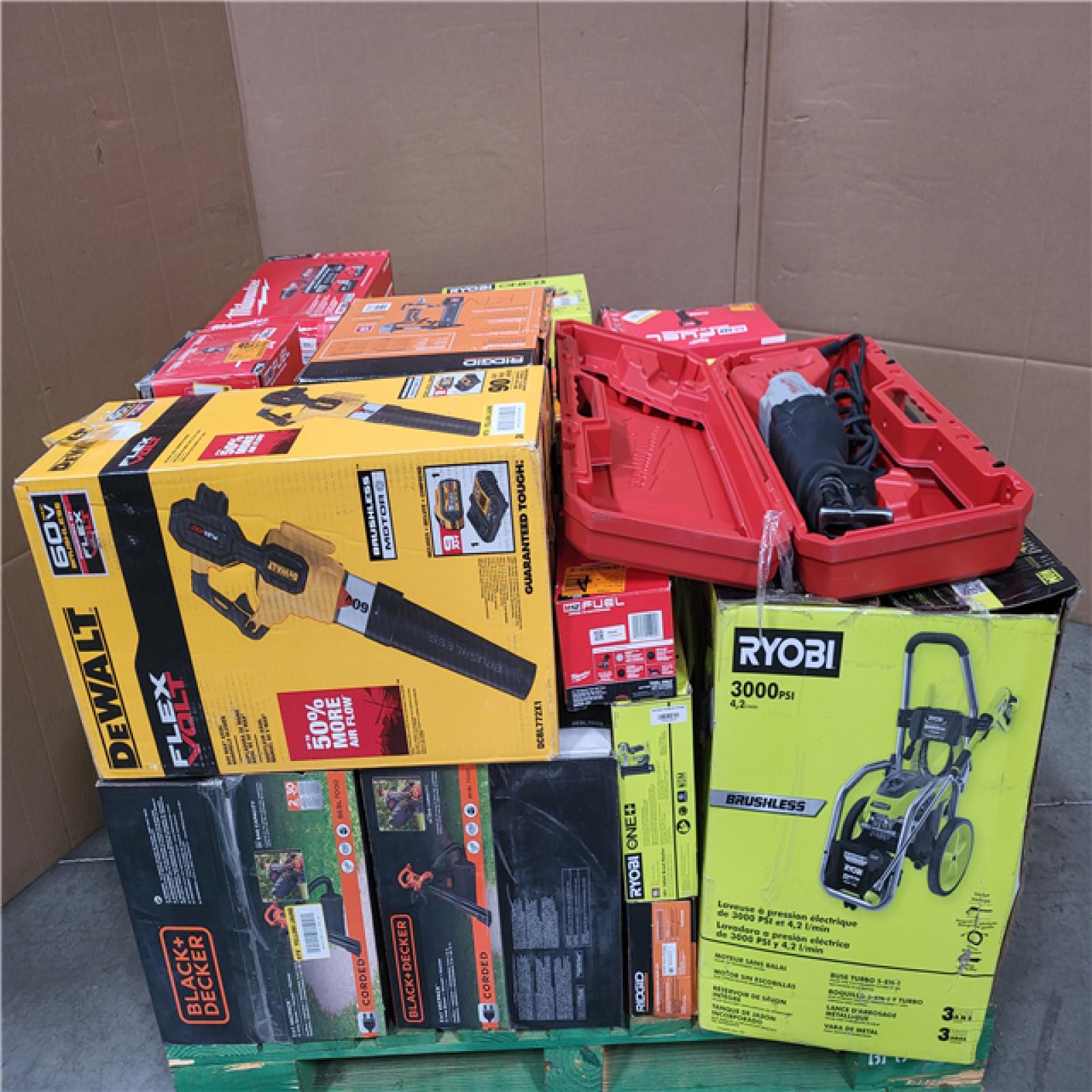 CALIFORNIA AS-IS TOOL PALLET