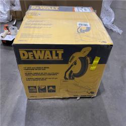 NEW- DeWalt 15 Amp Corded 12 in. Single Bevel Compound Miter Saw