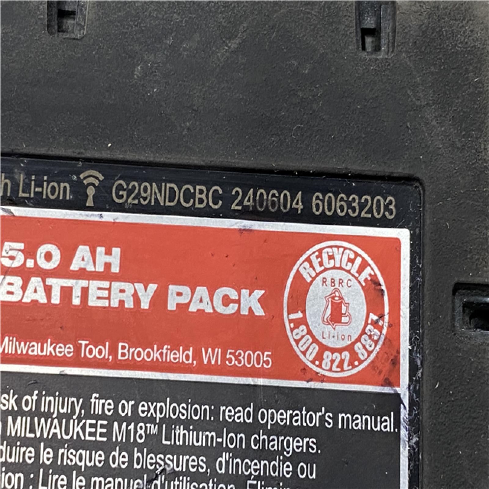 AS-IS Milwaukee FUEL 18V Lithium-Ion Brushless Cordless Hammer Drill and Impact Driver Combo Kit