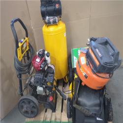 CALIFORNIA AS-IS OUTDOOR POWER EQUIPMENT