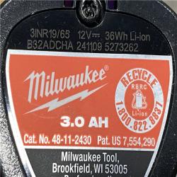 AS-IS Milwaukee Men's X-Large 12-Volt Lithium-Ion Cordless Axis Black Heated Vest Kit