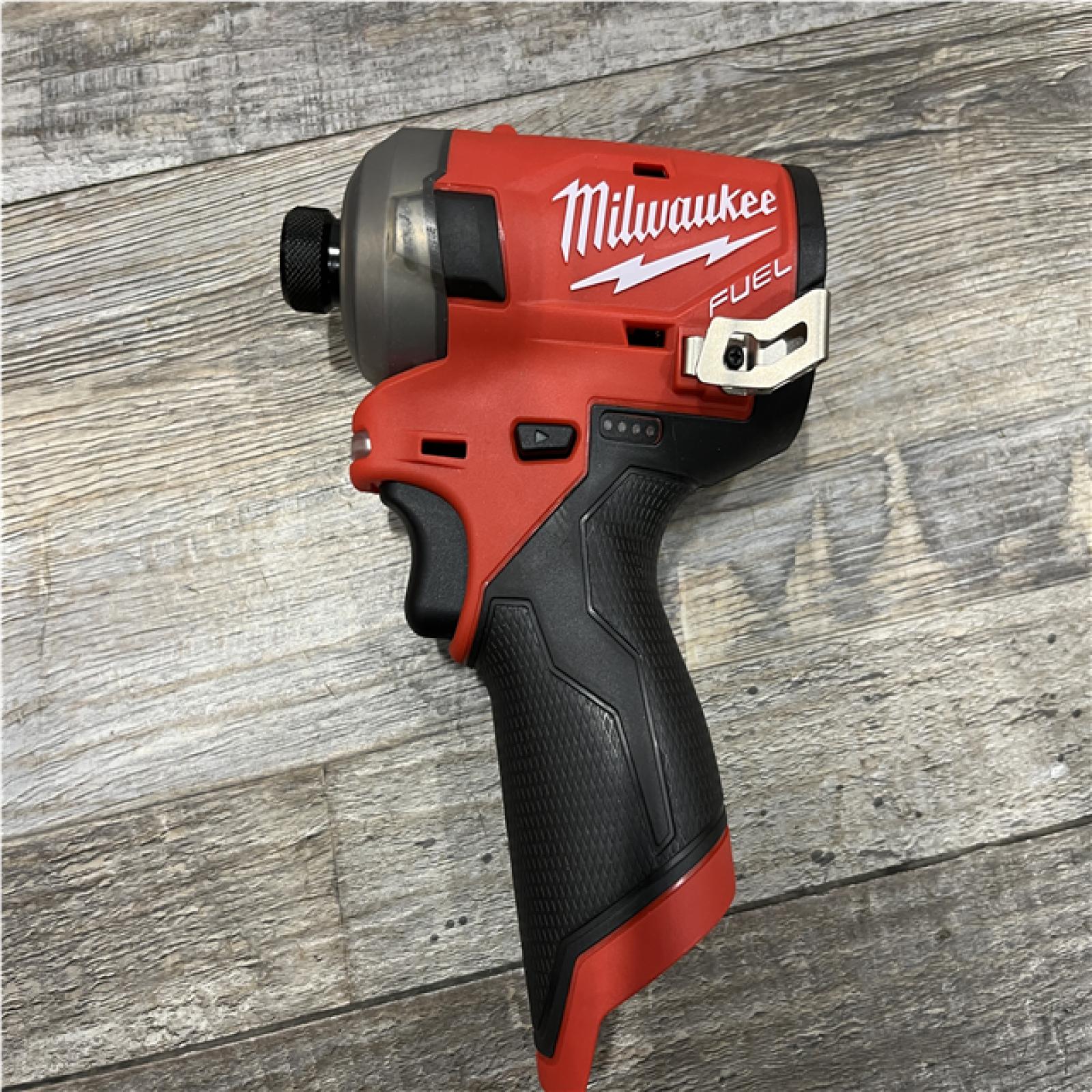 AS-IS Milwaukee FUEL SURGE 12V Lithium-Ion Brushless Cordless 1/4 in. Hex Impact Driver Compact Kit