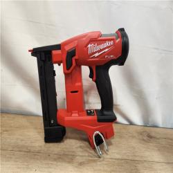 AS-IS- Milwaukee FUEL 18-Volt Lithium-Ion Brushless Cordless 18-Gauge 1/4 in. Narrow Crown Stapler (Tool-Only)