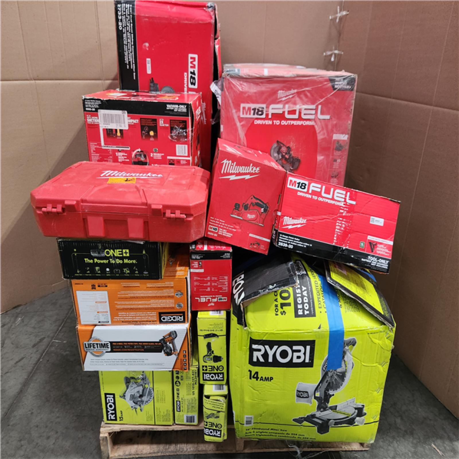 CALIFORNIA AS-IS TOOL PALLET