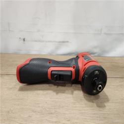 AS-IS- Milwaukee  FUEL 12V Lithium-Ion Brushless Cordless 1/4 in. Right Angle Die Grinder (Tool-Only)