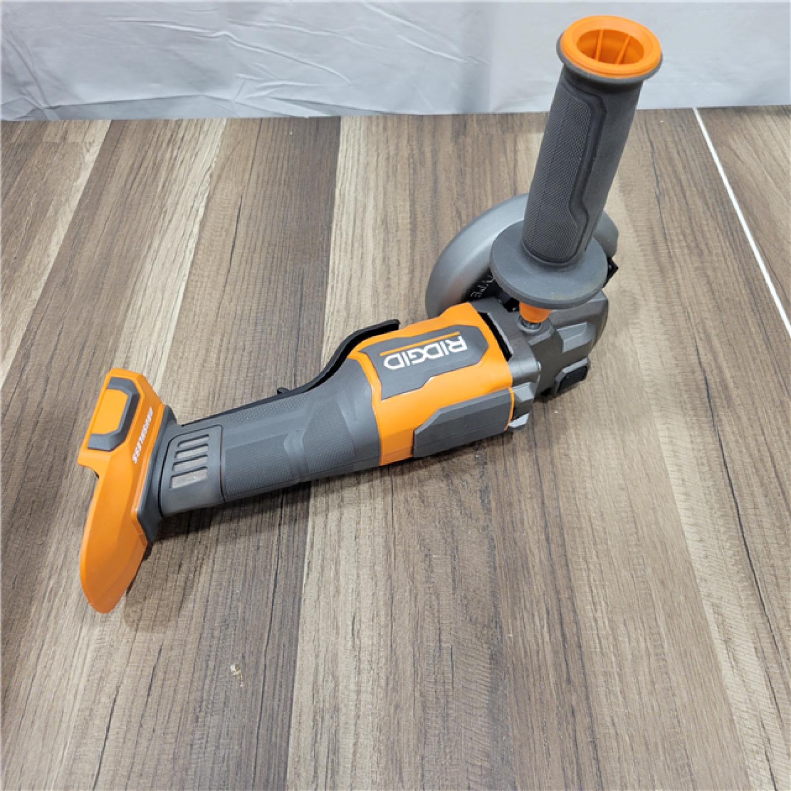 GOOD RIDGID 18V Brushless 4-1/2 in. Angle Grinder (Tool Only)