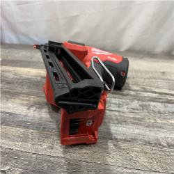 AS-IS Milwaukee FUEL 18V Lithium-Ion Brushless Cordless Gen II 15-Gauge Angled Nailer (Tool-Only)