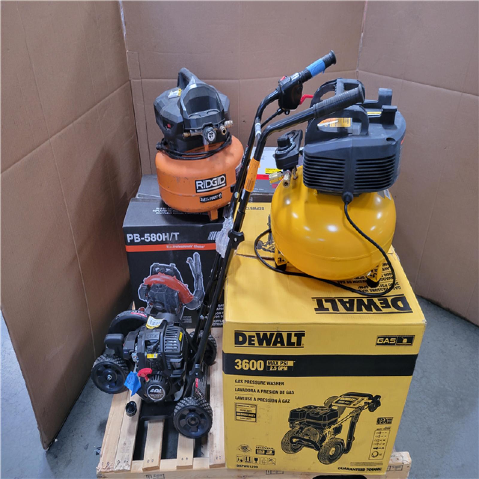 CALIFORNIA AS-IS OUTDOOR POWER EQUIPMENT