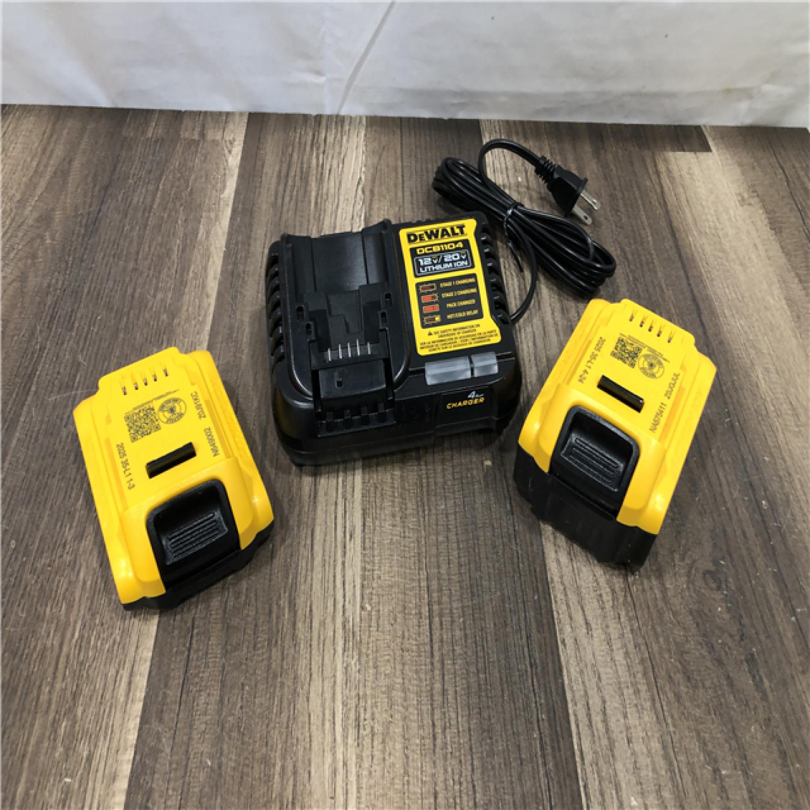 AS-IS DEWALT 20V MAX Lithium-Ion Battery Kit