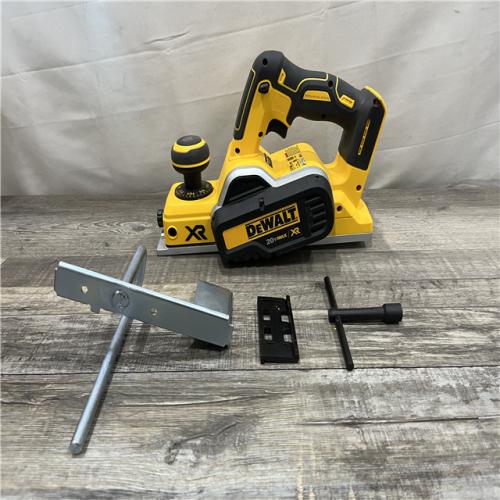 AS-IS DEWALT 20V MAX XR Cordless Brushless 3-1/4 in. Planer (Tool Only)