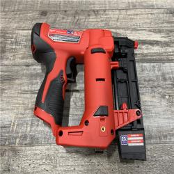 AS-IS Milwaukee 12-Volt 23-Gauge Lithium-Ion Cordless Pin Nailer (Tool-Only)