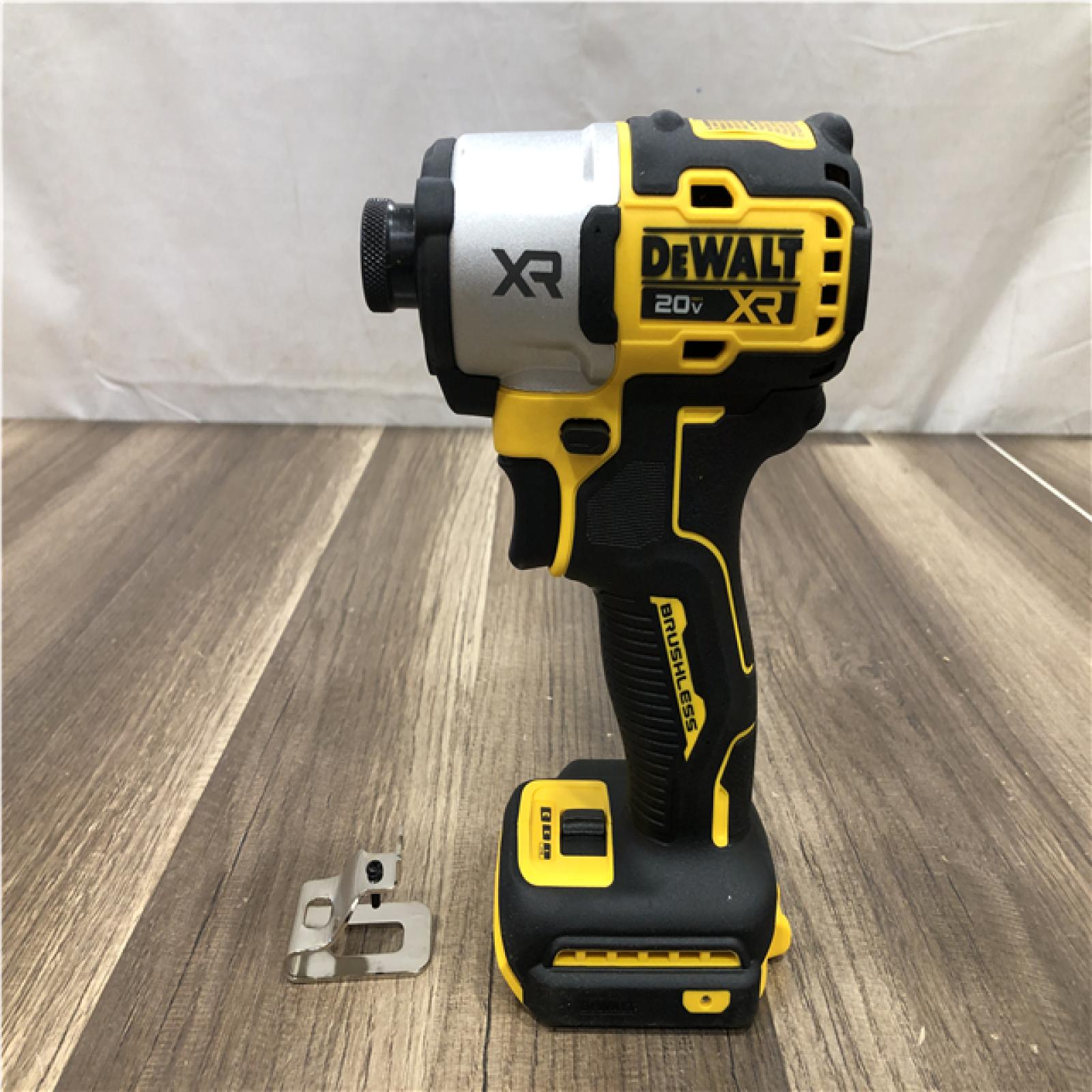 AS-IS DEWALT 20-Volt Maximum XR Cordless Brushless 1/4 in. 3-Speed Impact Driver (Tool-Only)