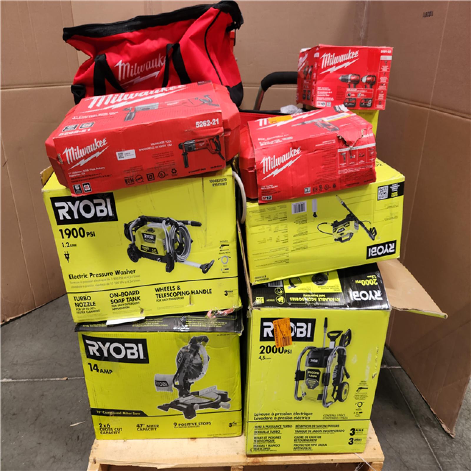 CALIFORNIA AS-IS TOOL PALLET