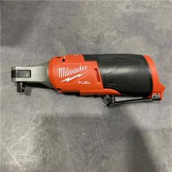 AS-IS Milwaukee FUEL 12-Volt Lithium-Ion Brushless Cordless High Speed 3/8 in. Ratchet (Tool-Only)