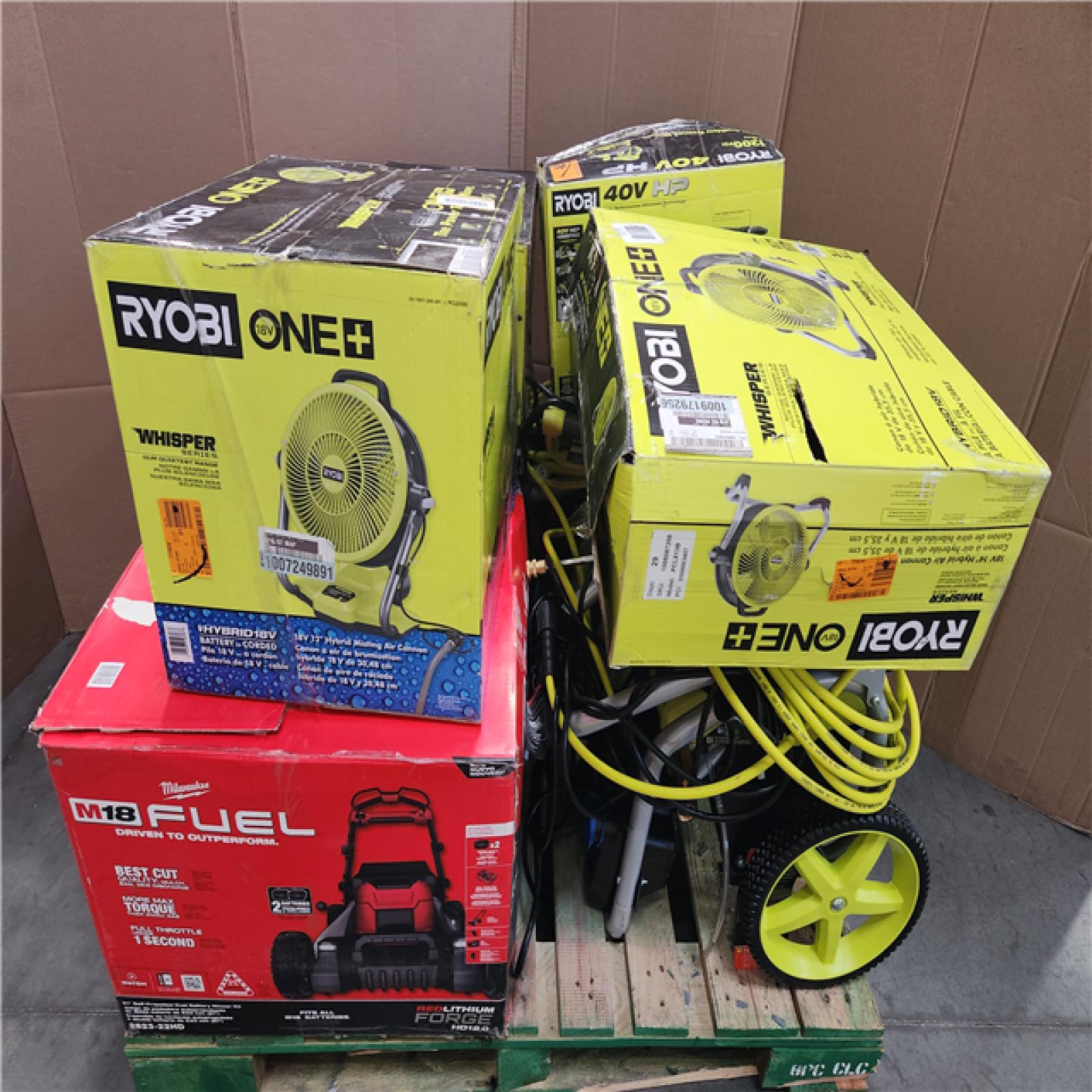 CALIFORNIA AS-IS TOOL PALLET