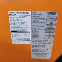 CALIFORNIA AS-IS GENERAC GENERATOR