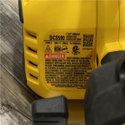 AS-IS DEWALT 20-Volt MAX 7-1/4 in. Cordless Circular Saw (Tool Only)