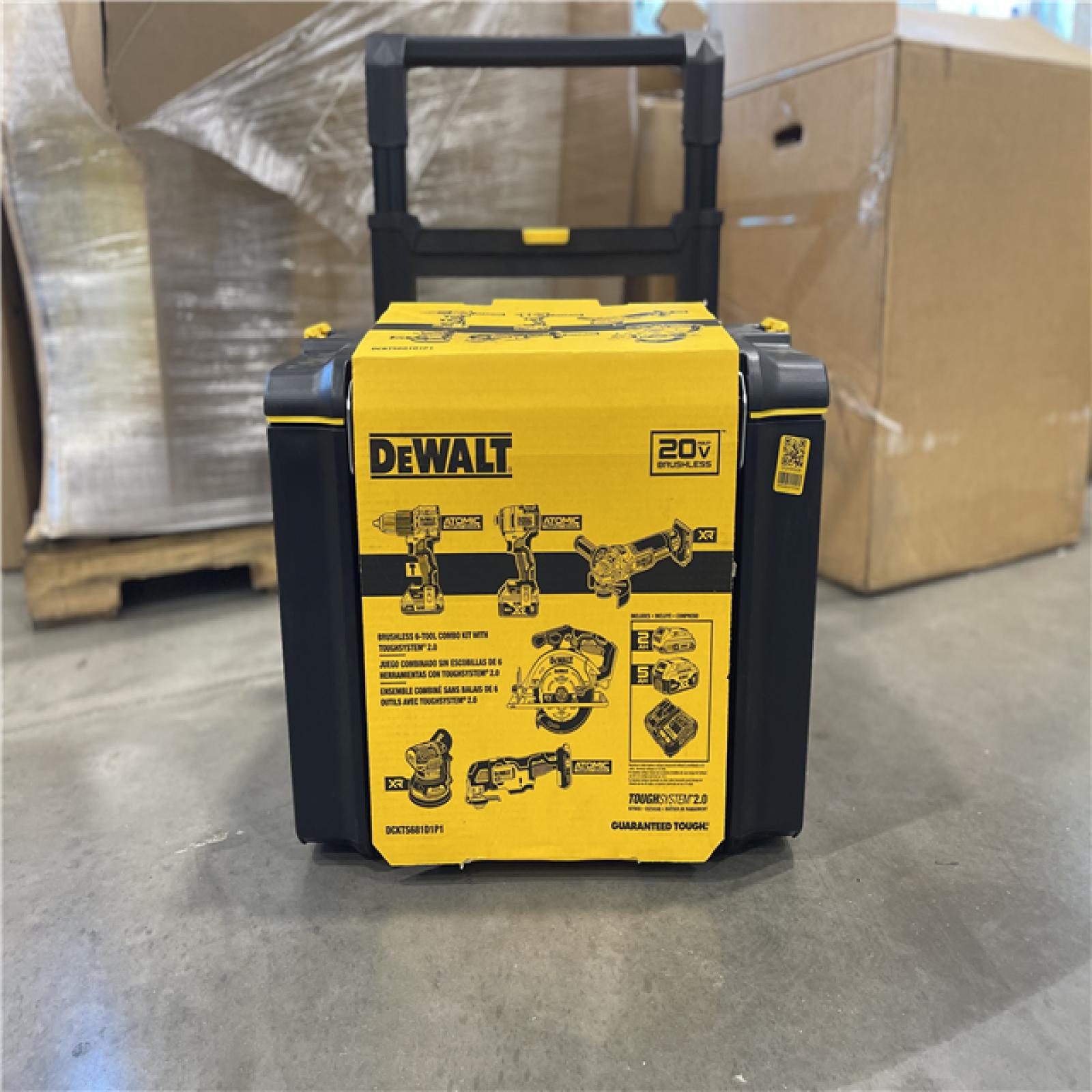 New! - DEWALT 20-Volt MAX ToughSystem Lithium-Ion 6-Tool Cordless Combo Kit