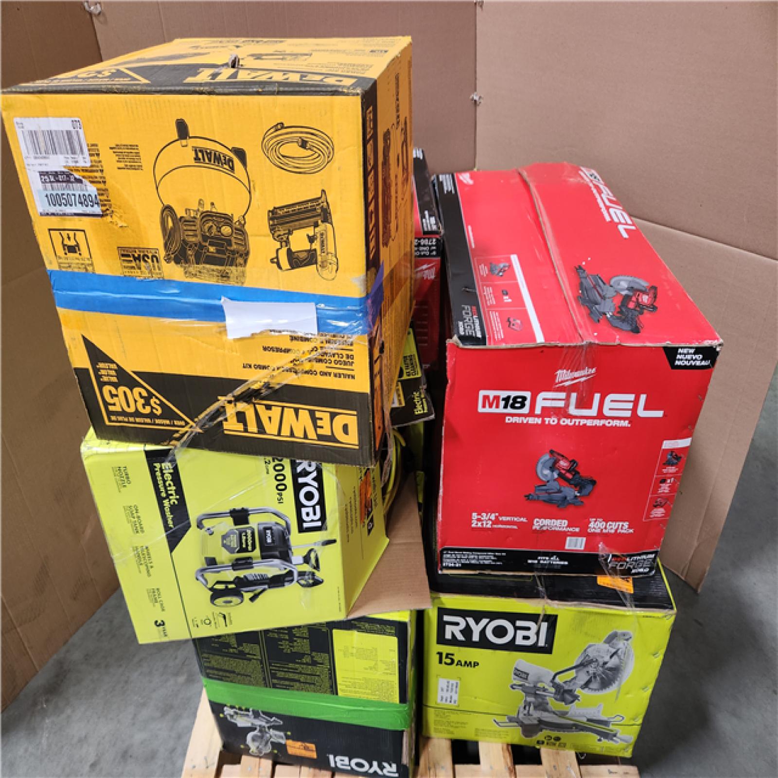 California AS-IS TOOL PALLET