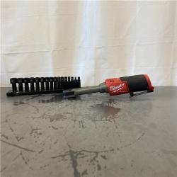 AS-IS- Milwaukee M12 FUEL INSIDER Extended Reach Box Ratchet (Tool-Only)