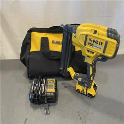 AS-IS - DEWALT 20V MAX XR Lithium-Ion 2-1/8 in. 18-Gauge Electric Cordless Brad Nailer Kit