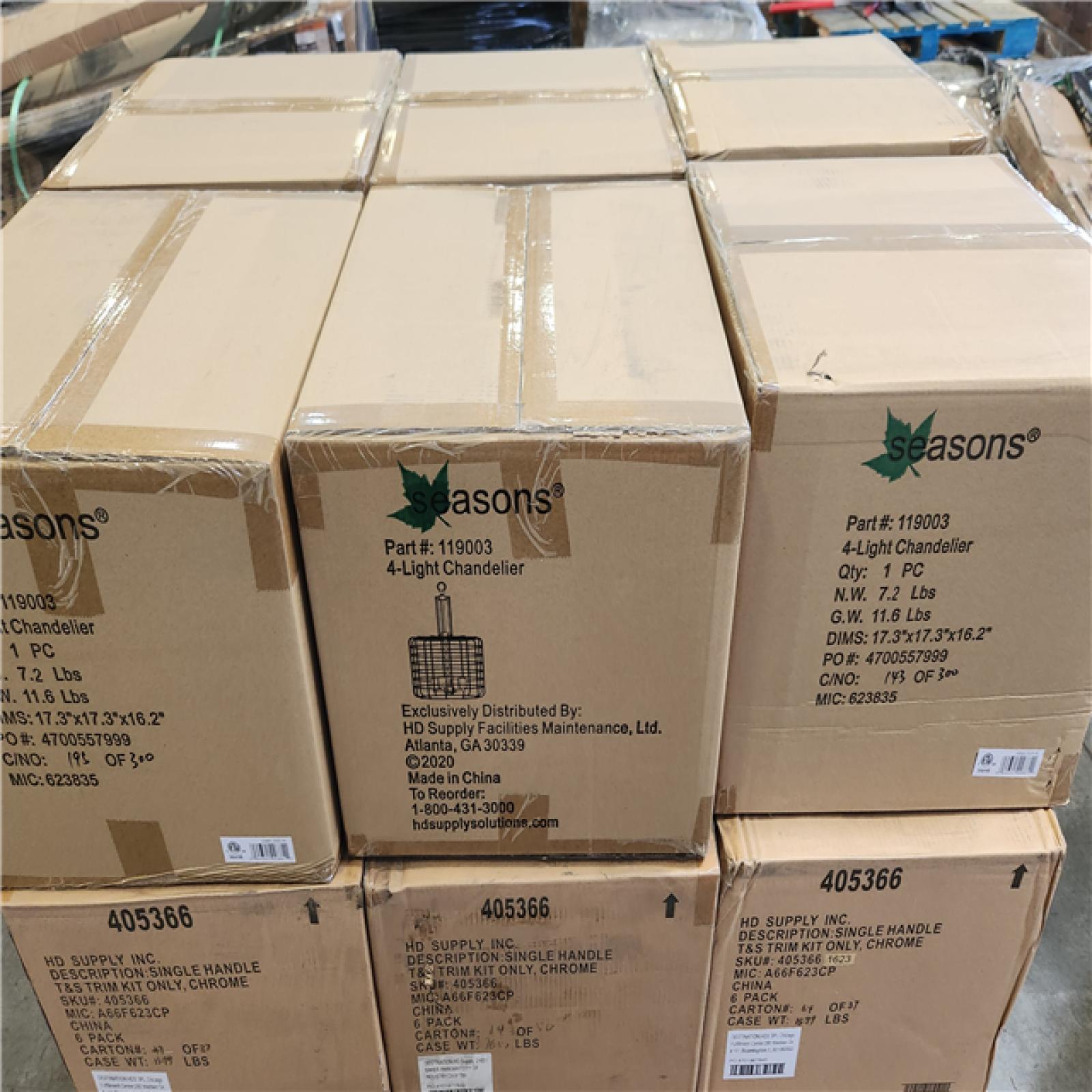 Phoenix Location NEW Mixed Seasons Home Improvement Pallet
