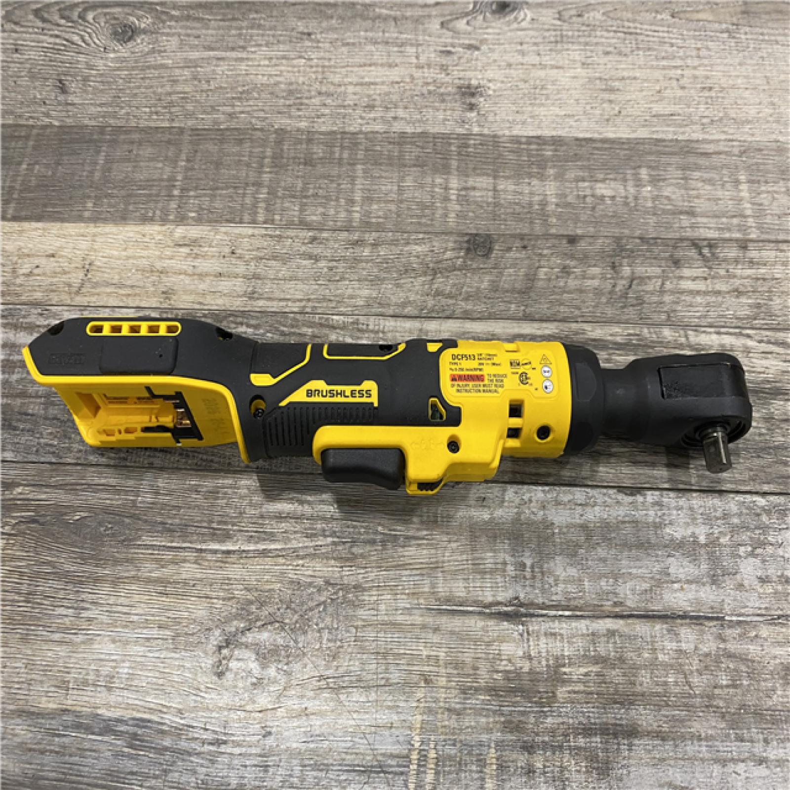 AS-IS DEWALT ATOMIC 20V MAX Cordless 3/8 in. Ratchet (Tool Only)