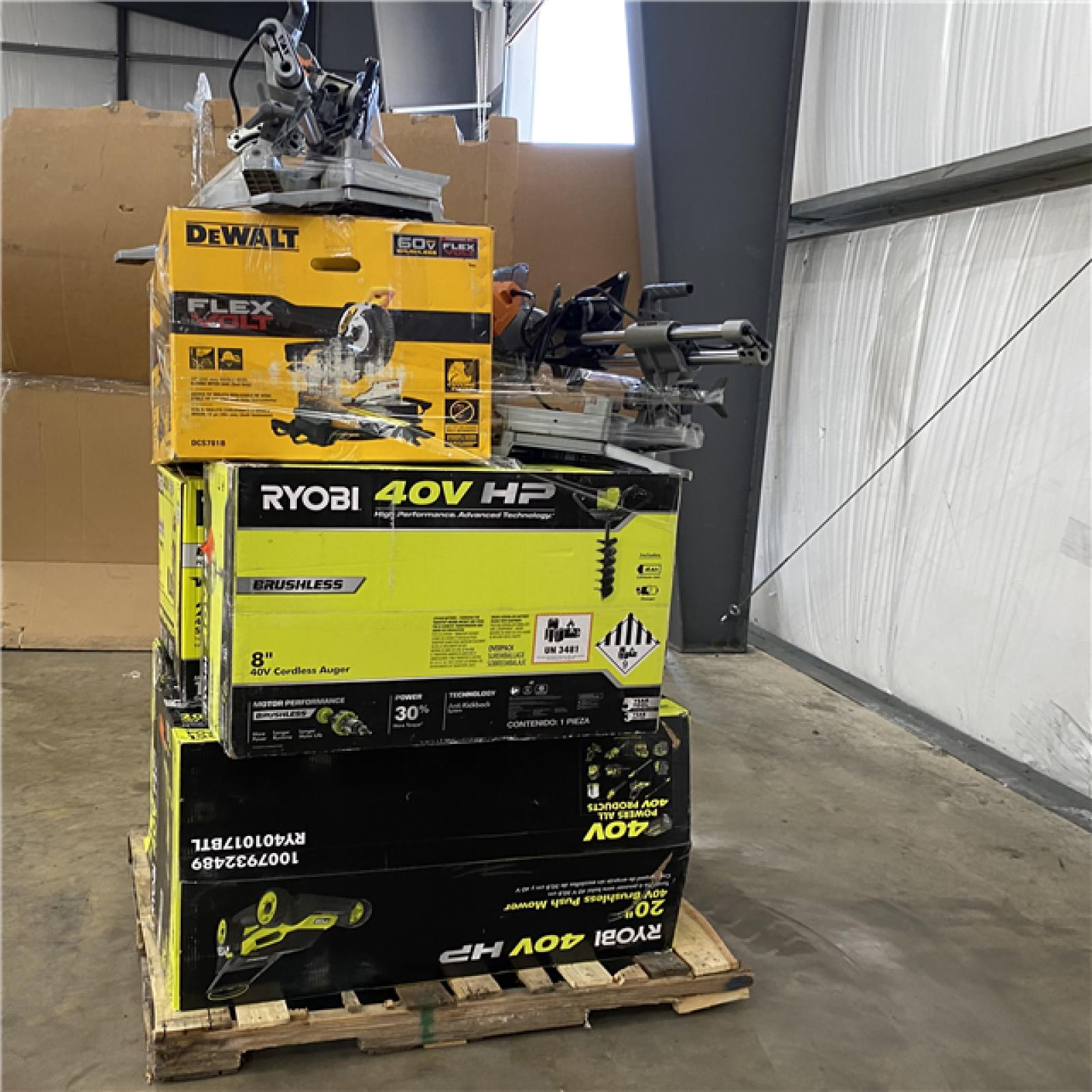 Houston Location AS IS - Tool Pallet