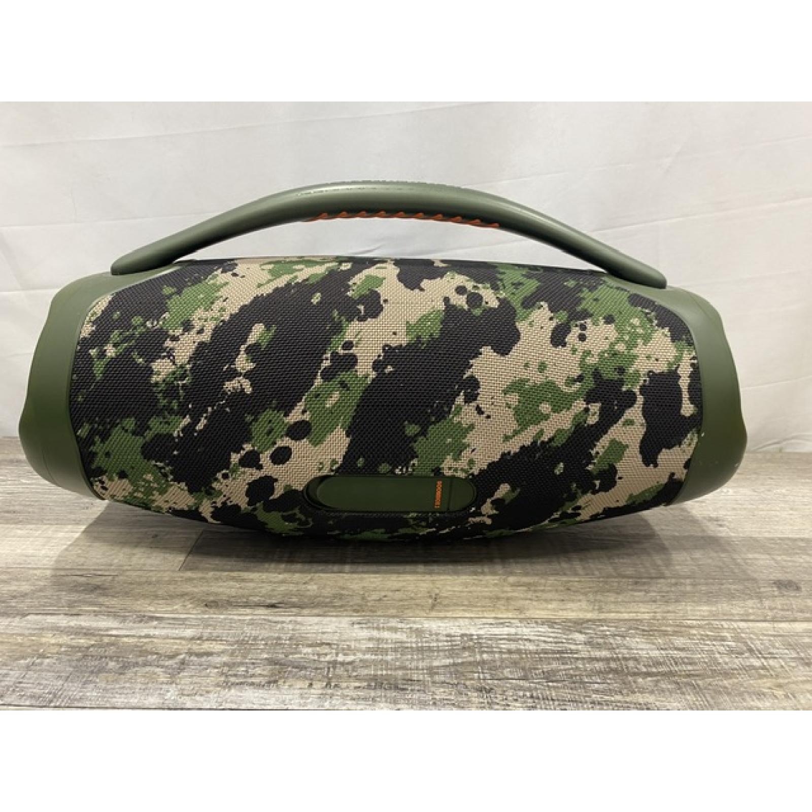 AS-IS JBL - Boombox3 Portable Bluetooth Speaker - 2022 - Camouflage