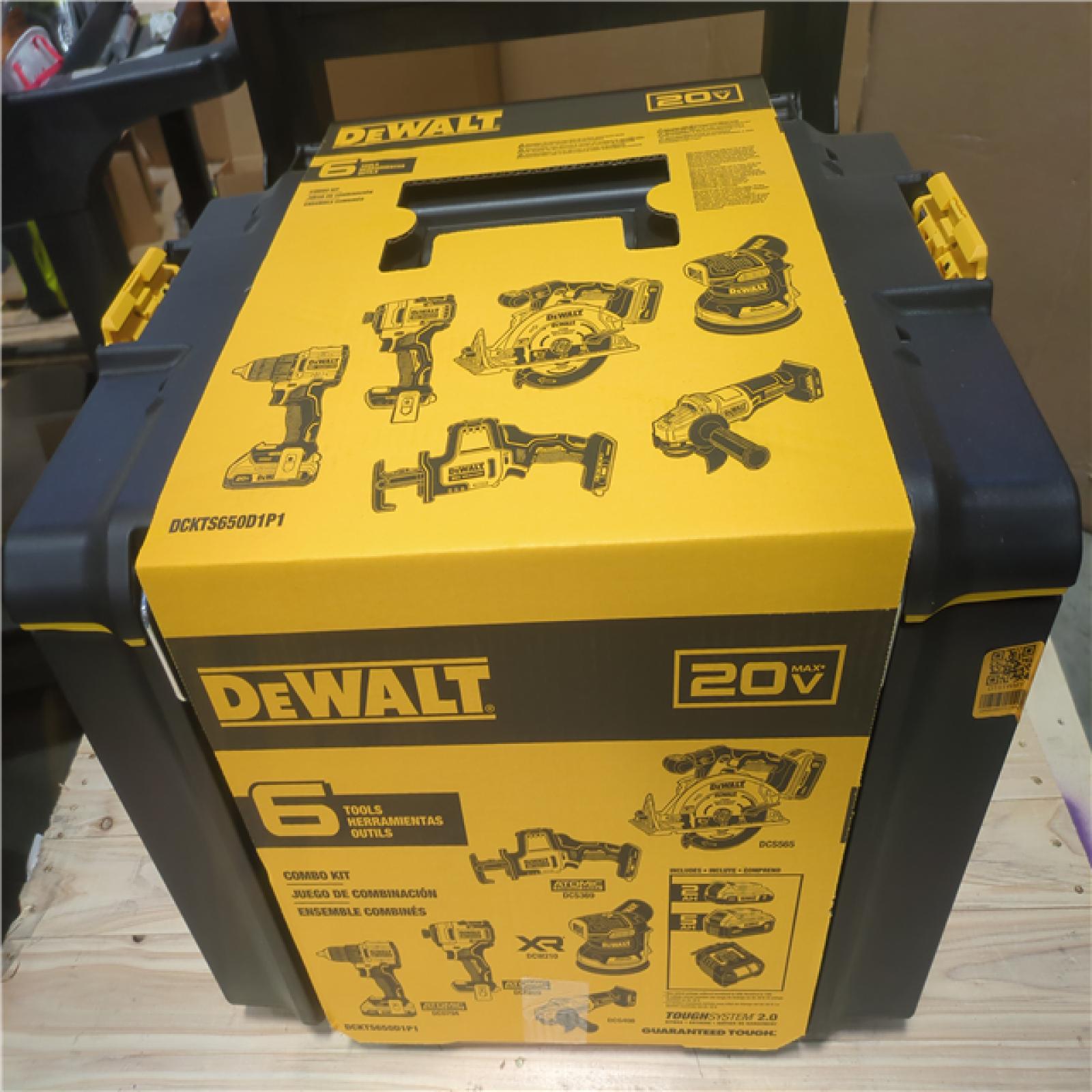 CALIFORNIA AS-IS DEWALT 20v 6 TOOL COMBO KIT