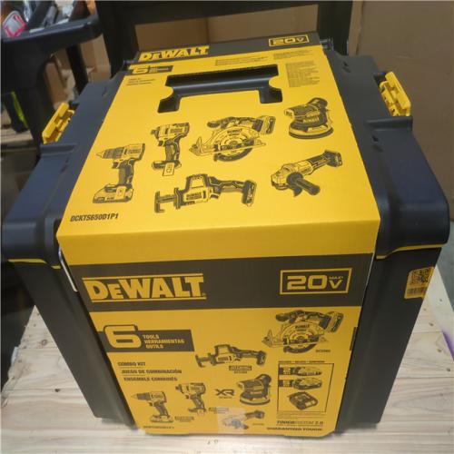 CALIFORNIA AS-IS DEWALT 20v 6 TOOL COMBO KIT