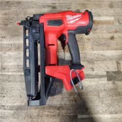 HOUSTON LOCATION - AS-IS MILWAUKEE 16 GAUGE STRAIGHT FINISH NAILER (TOOL ONLY)