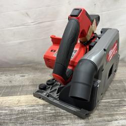 AS-IS Milwaukee FUEL 18V Lithium-Ion Cordless Brushless 6-1/2 in. Plunge Cut Track Saw (Tool-Only)