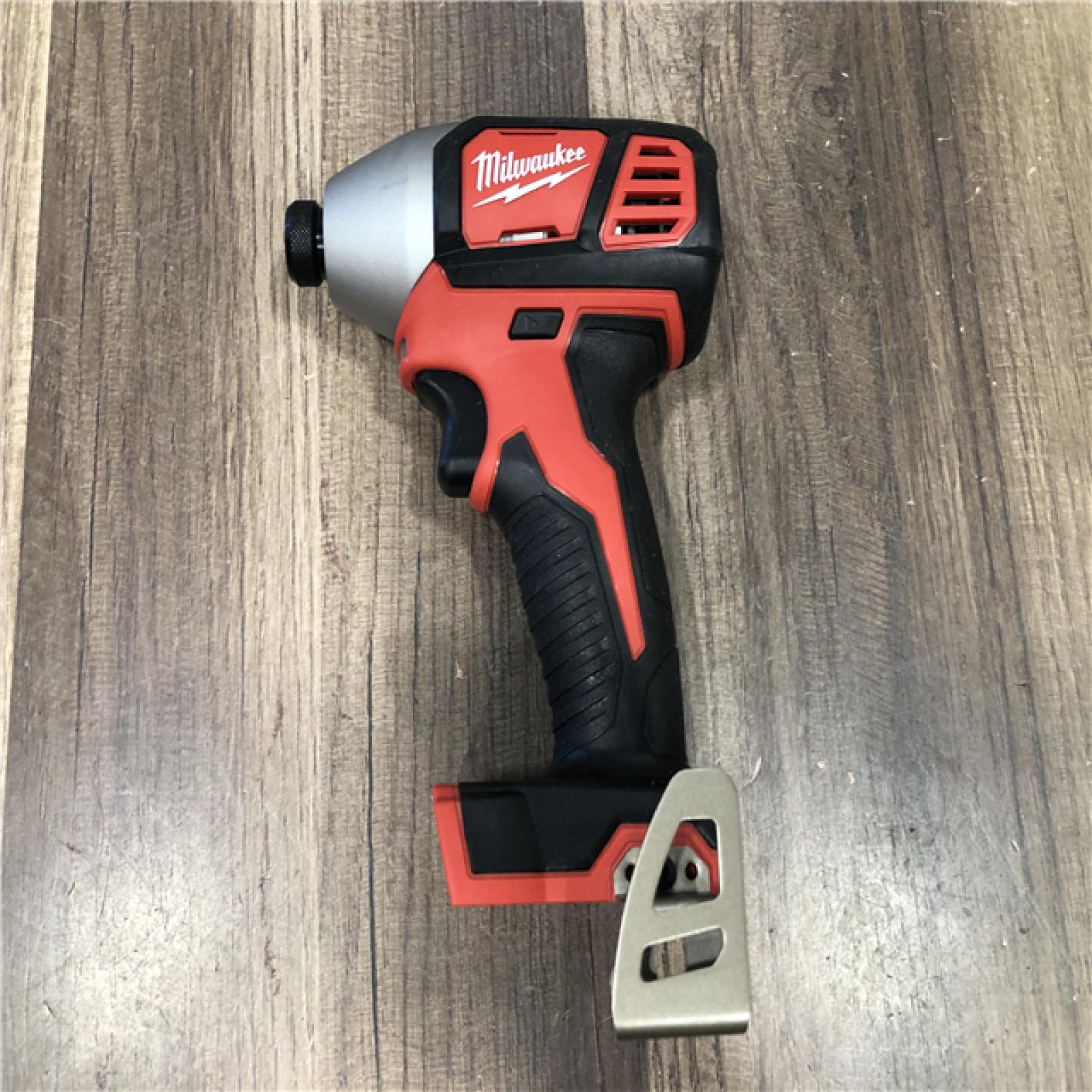 AS-IS Milwaukee 18V Lithium-Ion Cordless 1/4 in. Hex Impact Driver (Tool-Only)