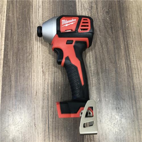 AS-IS Milwaukee 18V Lithium-Ion Cordless 1/4 in. Hex Impact Driver (Tool-Only)