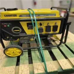 Dallas Location - As-Is Champion Power Equipment 7850/6250-Watt Gasoline Portable Generator