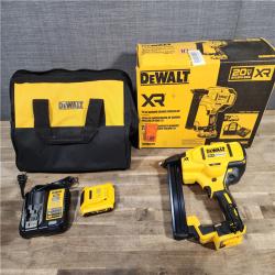 HOUSTON LOCATION - AS-IS DEWALT DCN681D1 20V 18Ga Stapler Kit