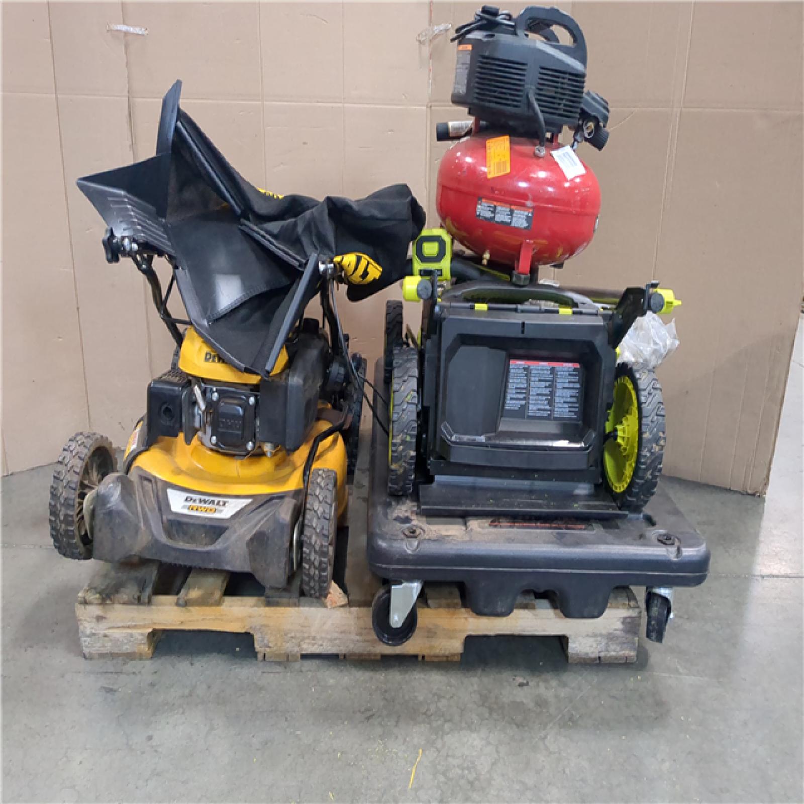 CALIFORNIA AS-IS OUTDOOR POWER EQUIPMENT