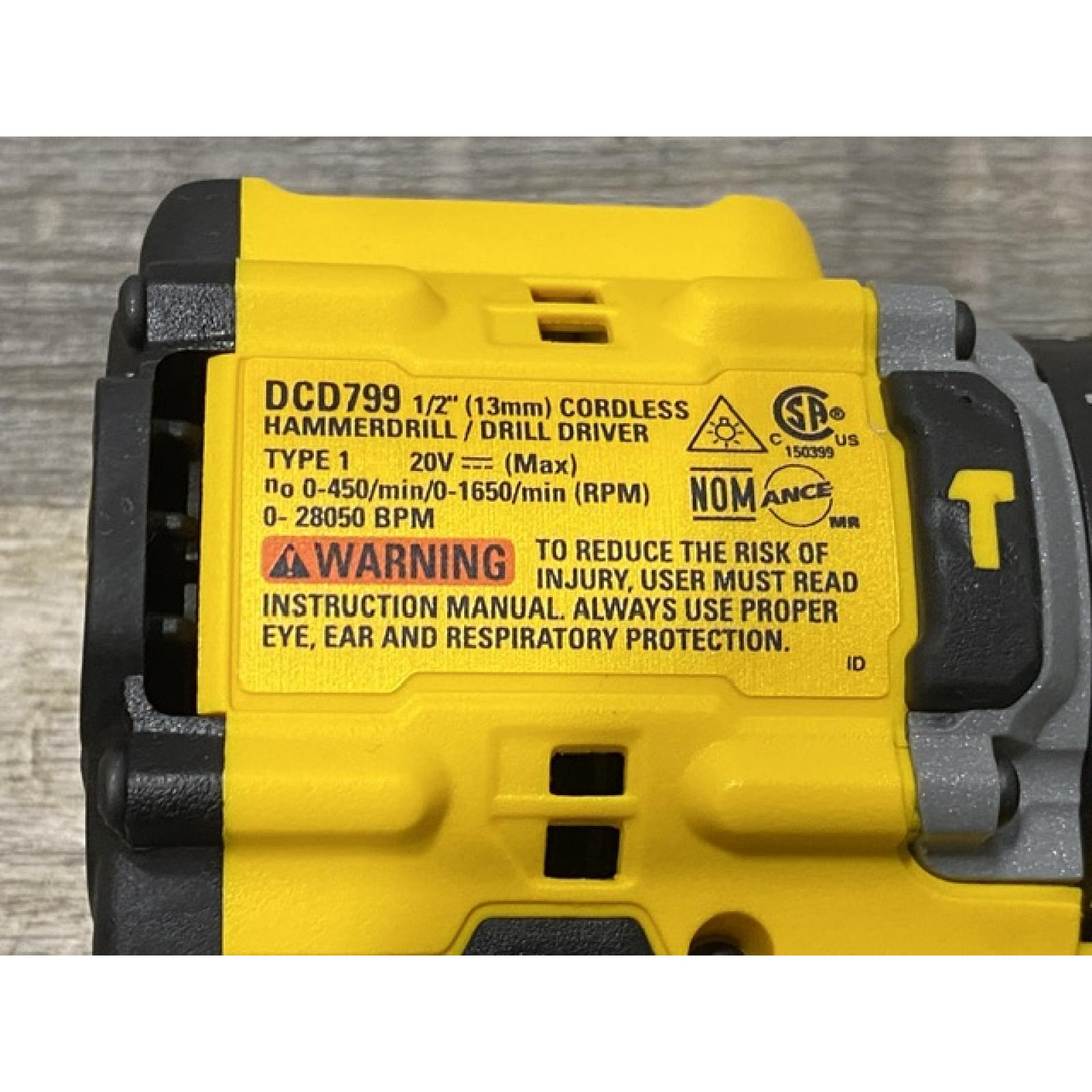 AS-IS DEWALT ATOMIC 20V MAX Lithium-Ion Cordless 2-Tool Combo Kit