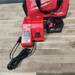HOUSTON LOCATION - AS-IS Milwaukee M18 1/2 in. Cordless Brushless High Torque Impact Wrench Kit (Battery & Charger)