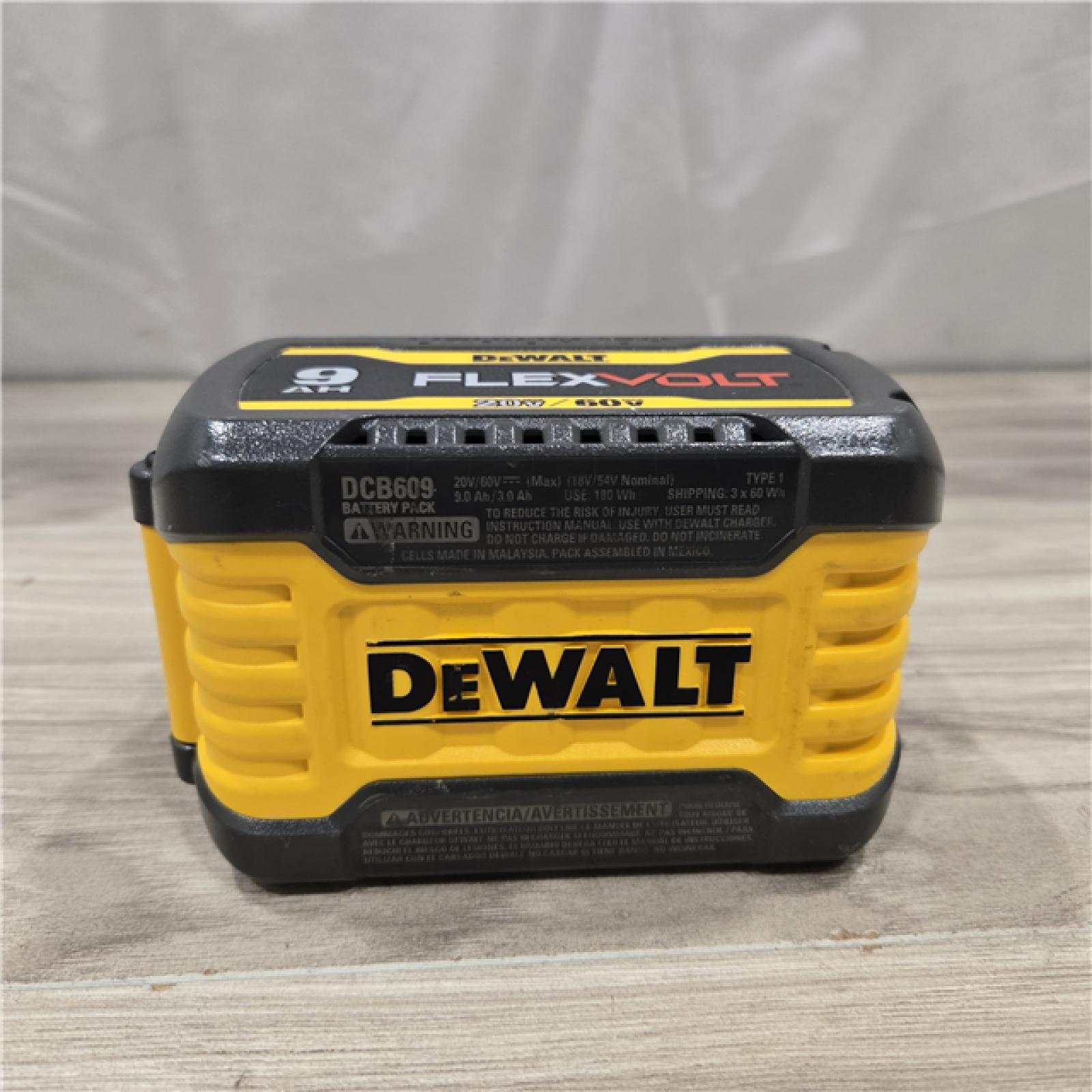 AS-IS Dewalt DCB609 FLEXVOLT 20V/60V MAX* Battery Pack
