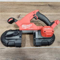 AS-IS Milwaukee M18 FUEL Brushless Cordless Compact 3-1/4 Band Saw (Tool Only)